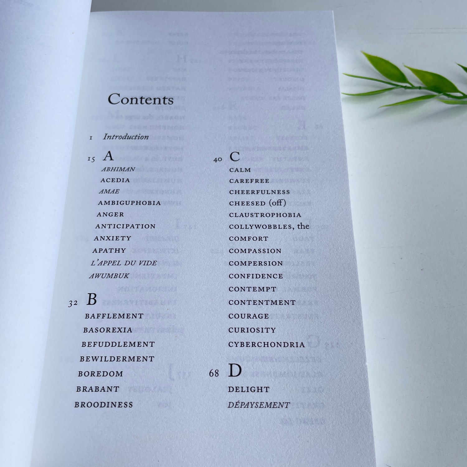 The Book Of Human Emotions Tiffany Watt Smith