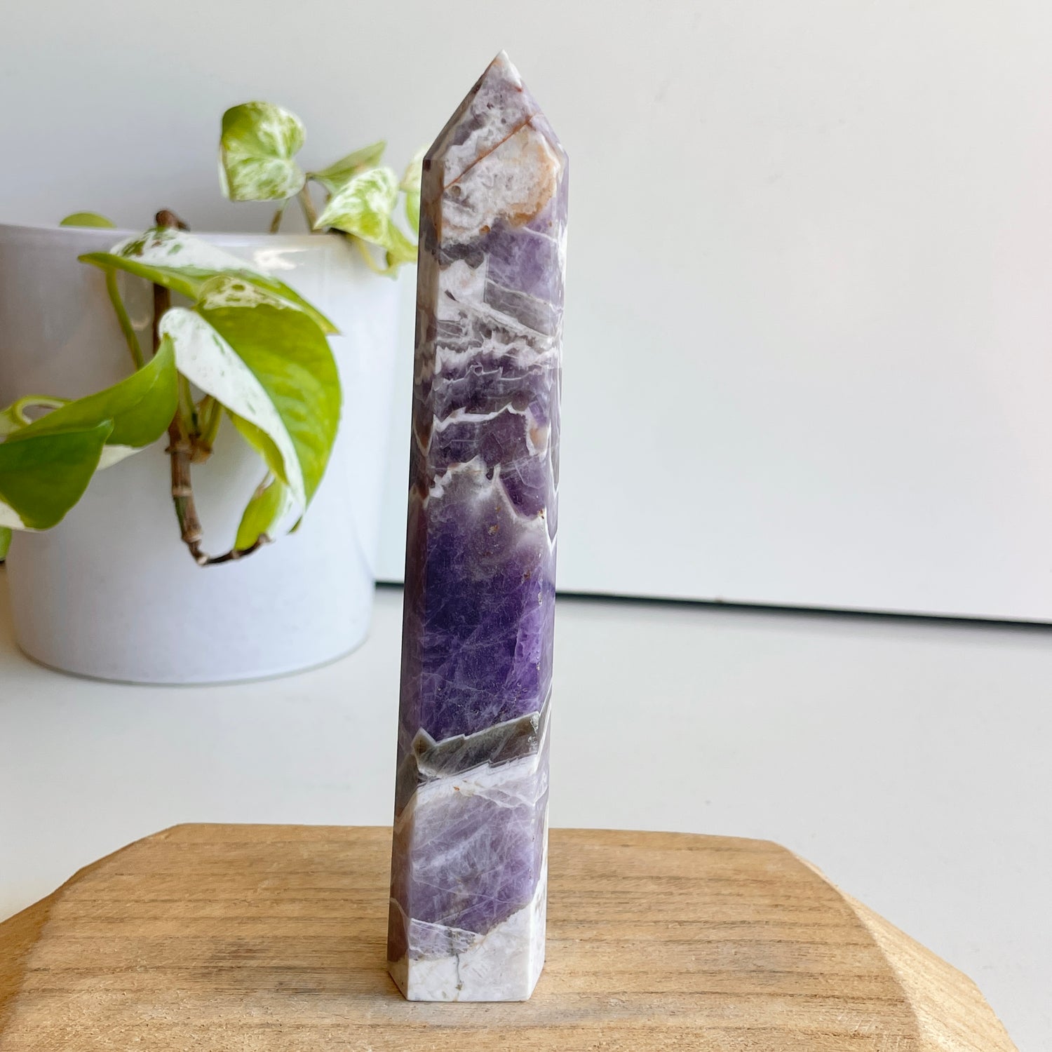 Chevron Amethyst Generator 15.6cm