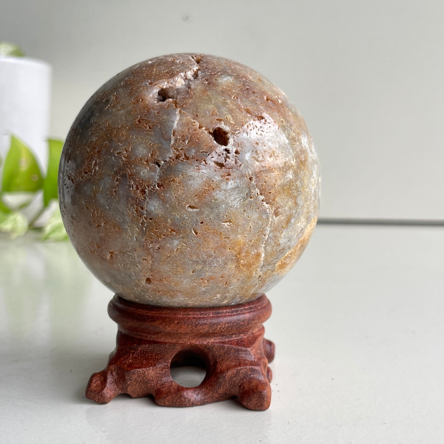 Pink Amethyst Sphere 7.6cm