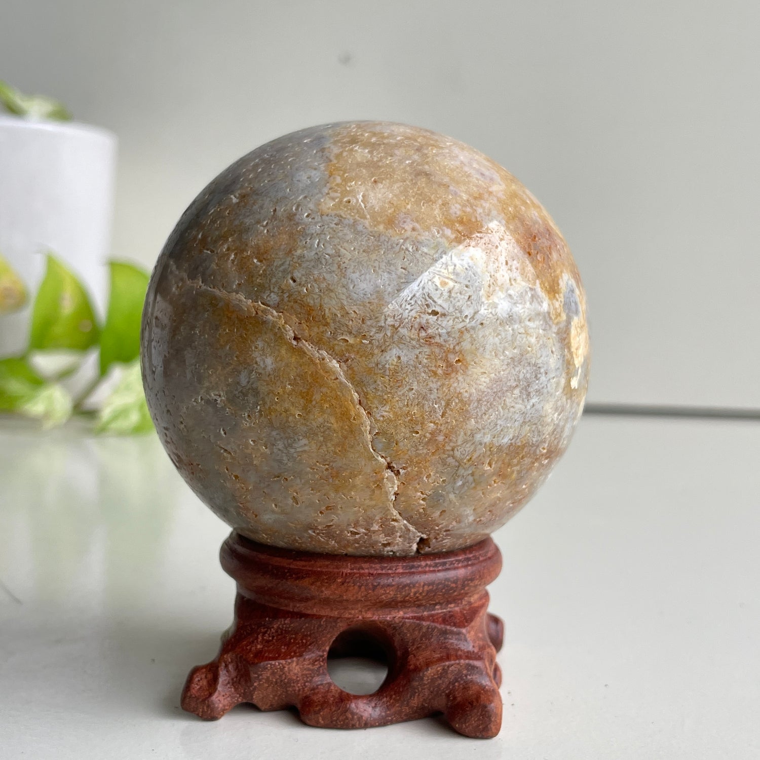 Pink Amethyst Sphere 7.6cm