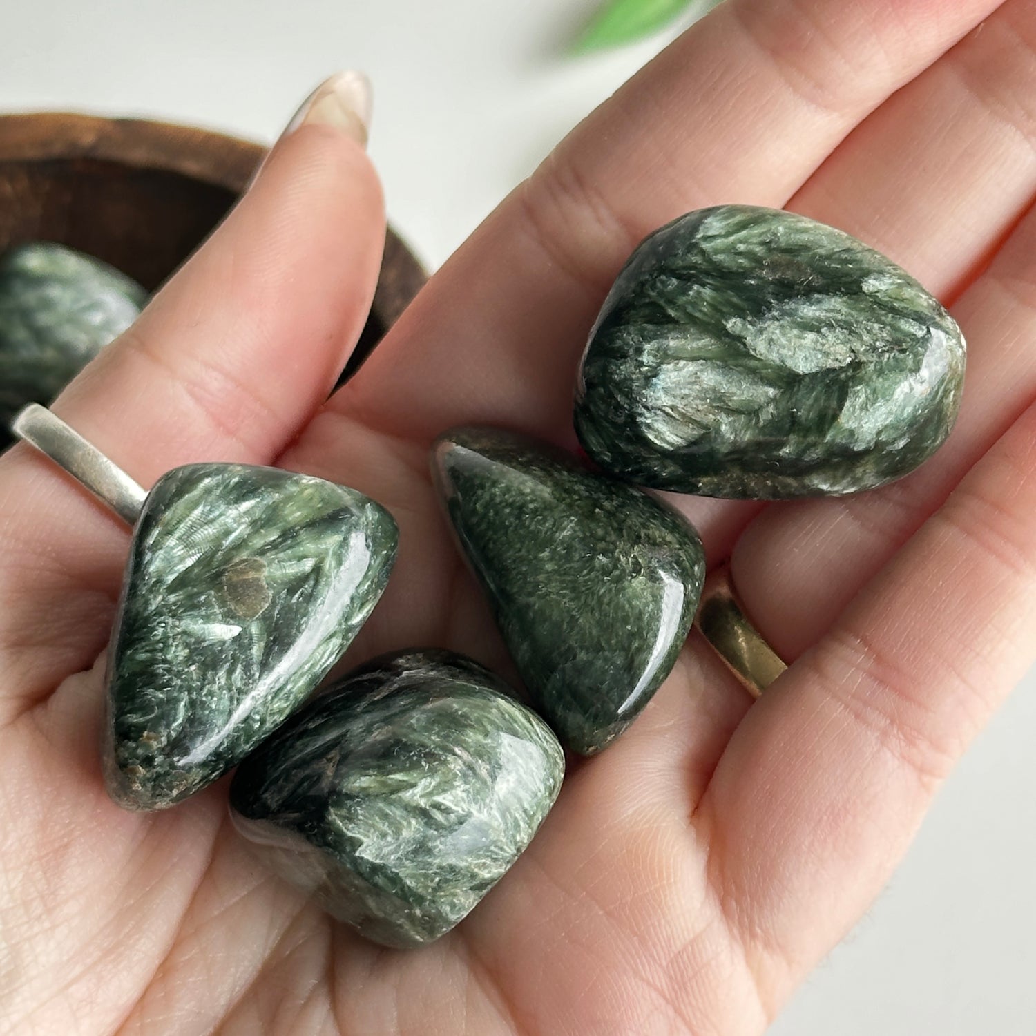 Seraphinite Tumbled