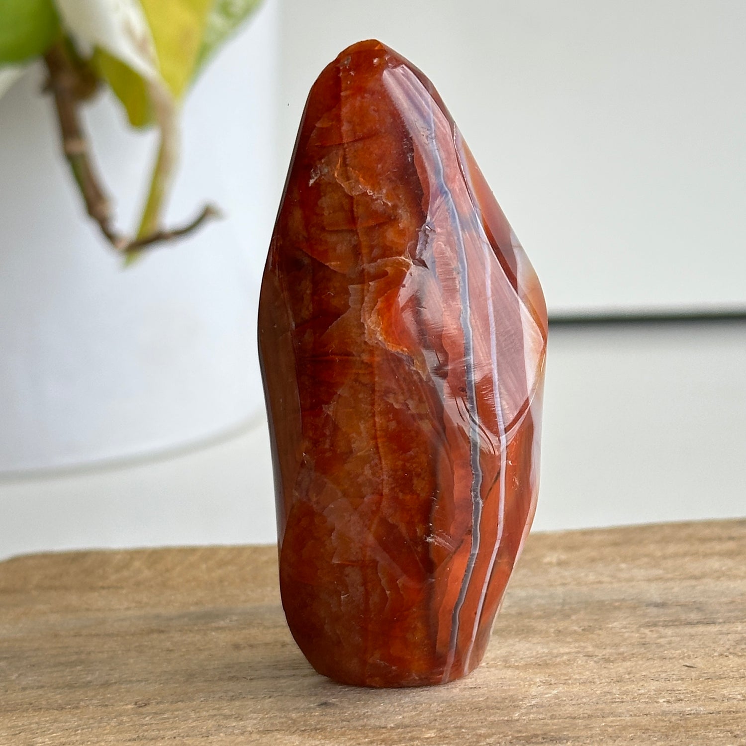 Carnelian Flame 7.2cm