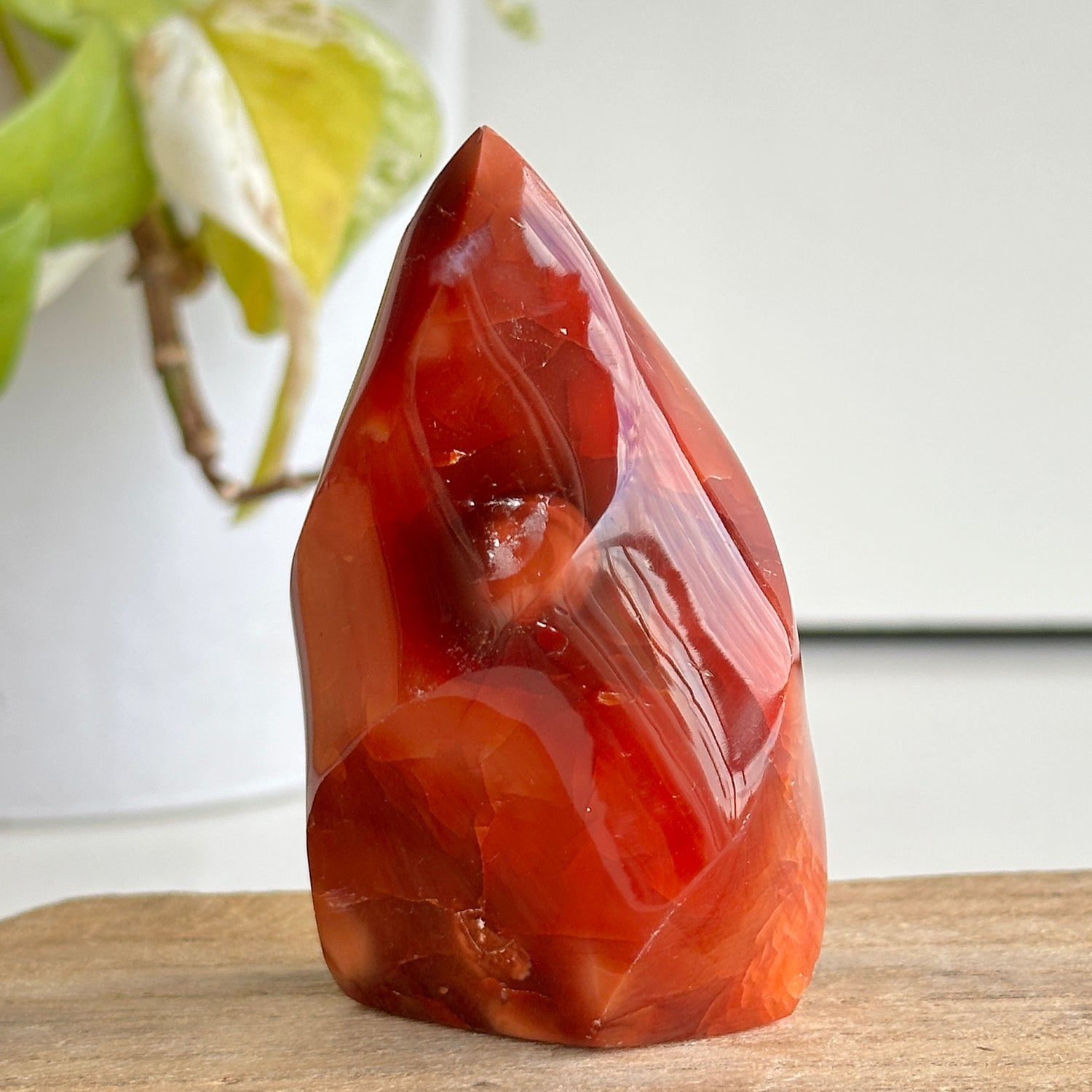 Carnelian Flame 7.7cm