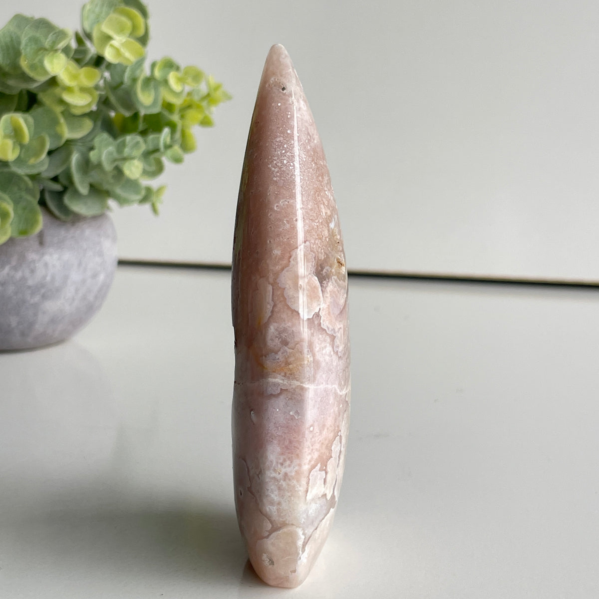 Flower Agate Flame 12.2cm