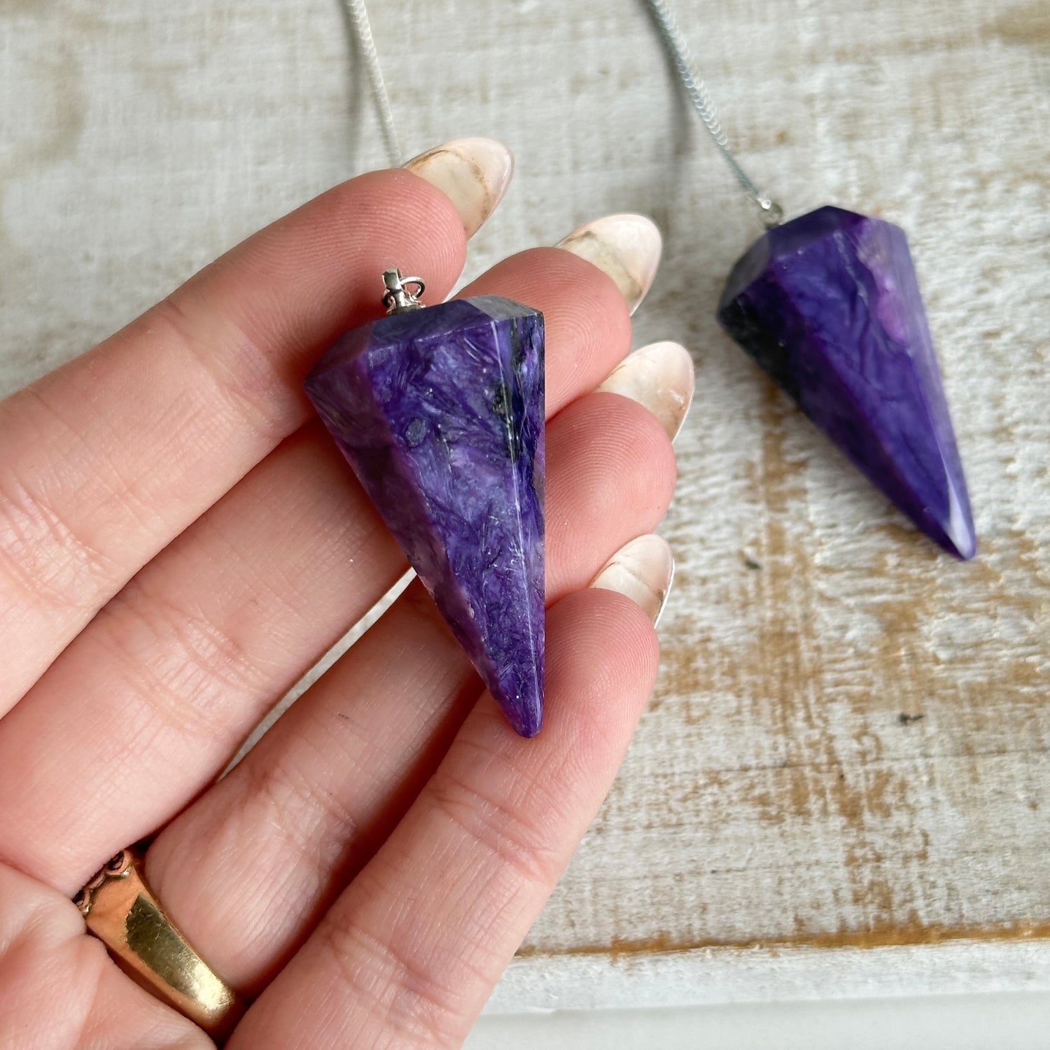 Charoite Pendulum