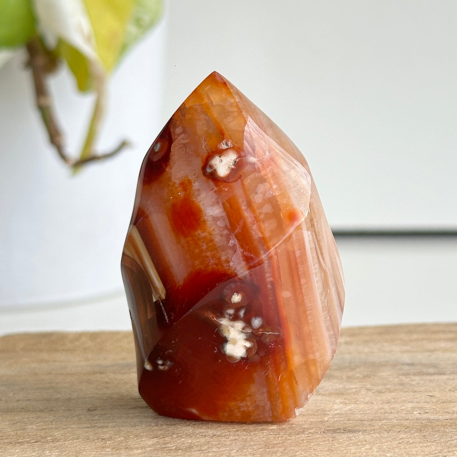 Carnelian Flame 6cm