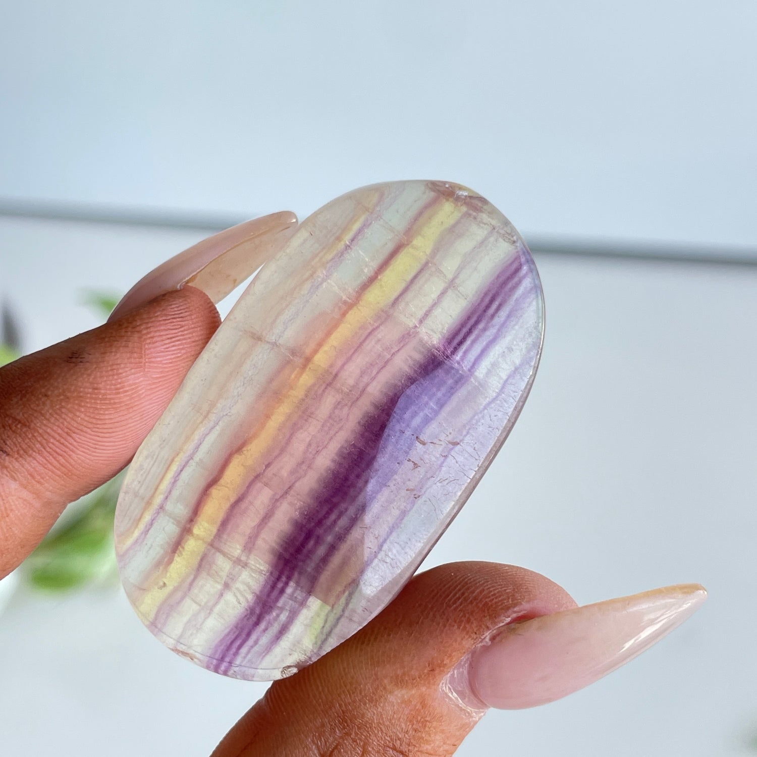Fluorite Palmstone Small