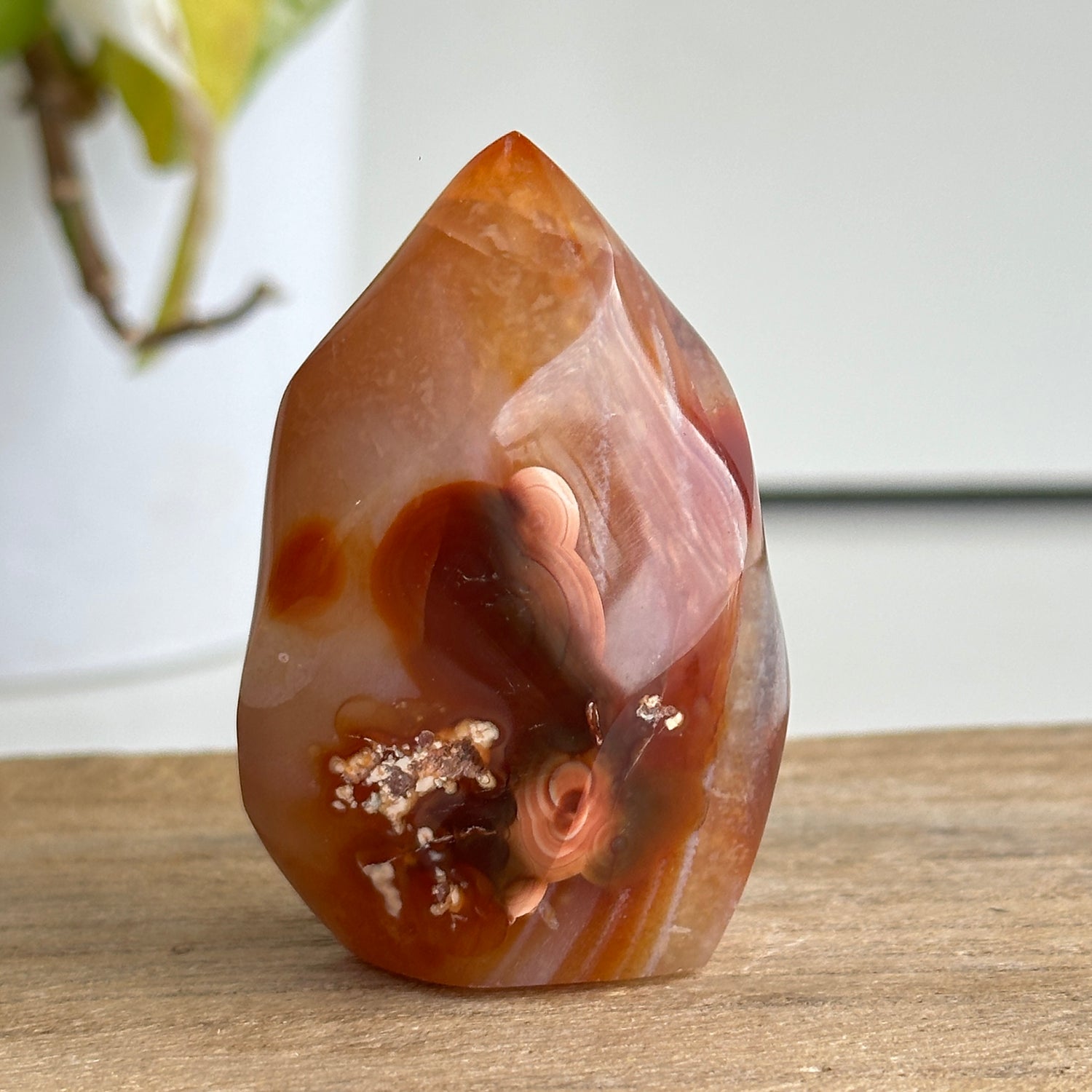 Carnelian Flame 6cm