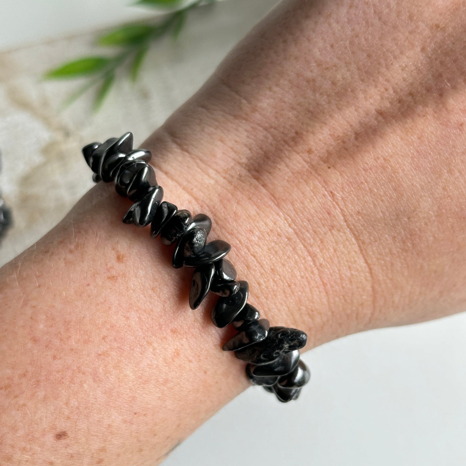 Shungite Chip Bracelet