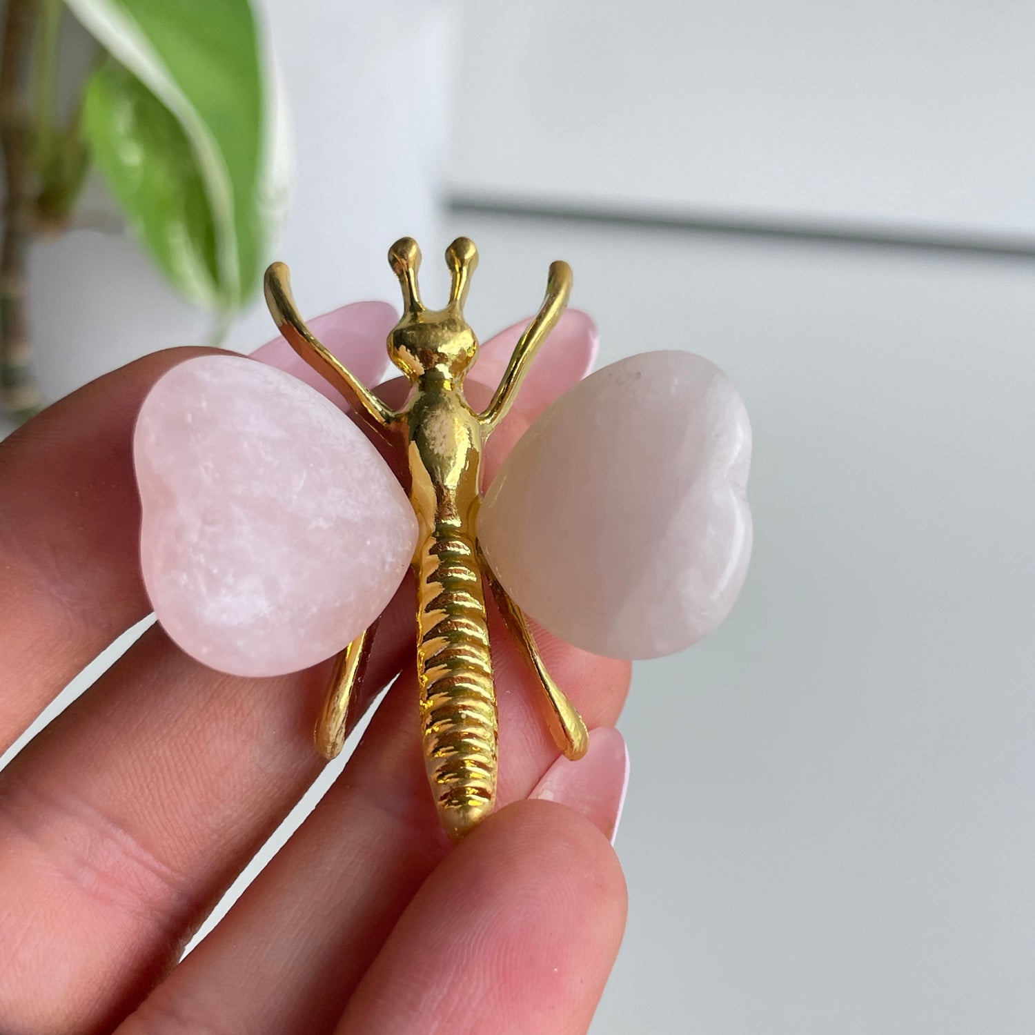Gold Crystal Butterfly