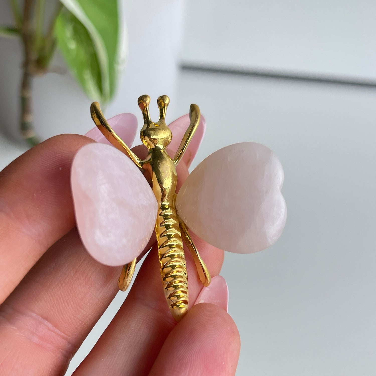 Gold Crystal Butterfly