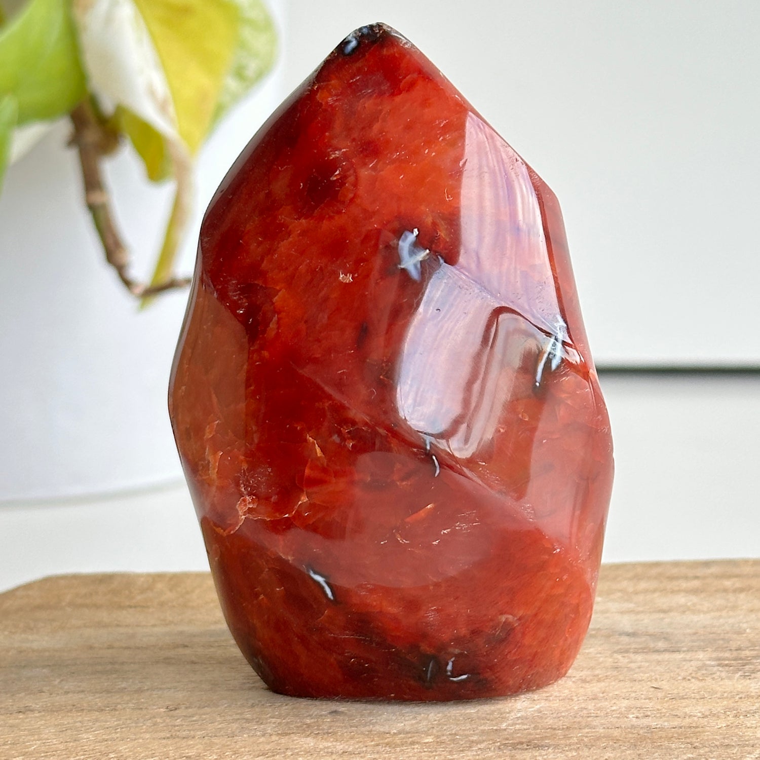 Carnelian Flame 8.5cm
