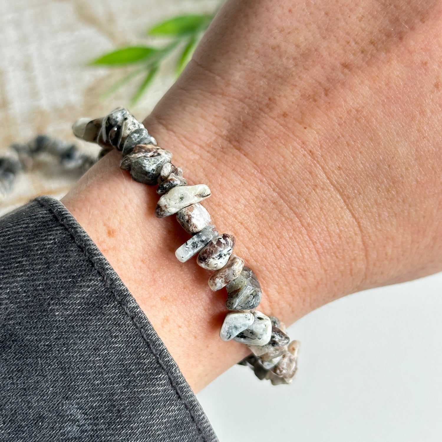 Astrophyllite Chip Bracelet