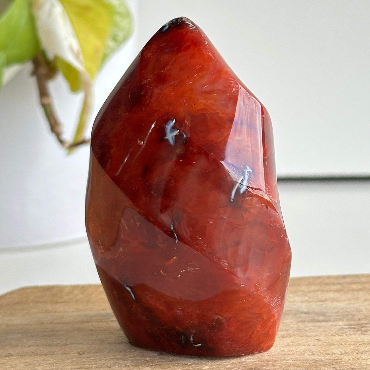 Carnelian Flame 8.5cm