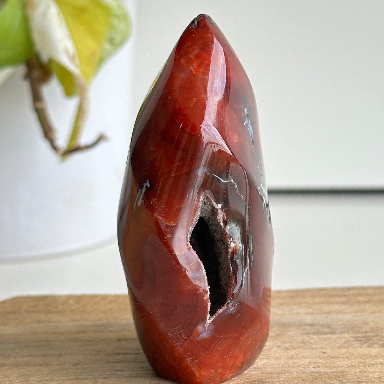 Carnelian Flame 8.5cm