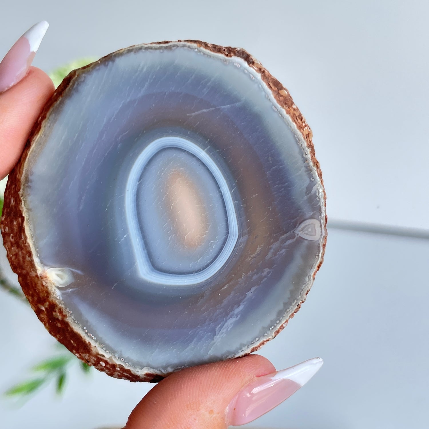 Iris Agate Slice 74g