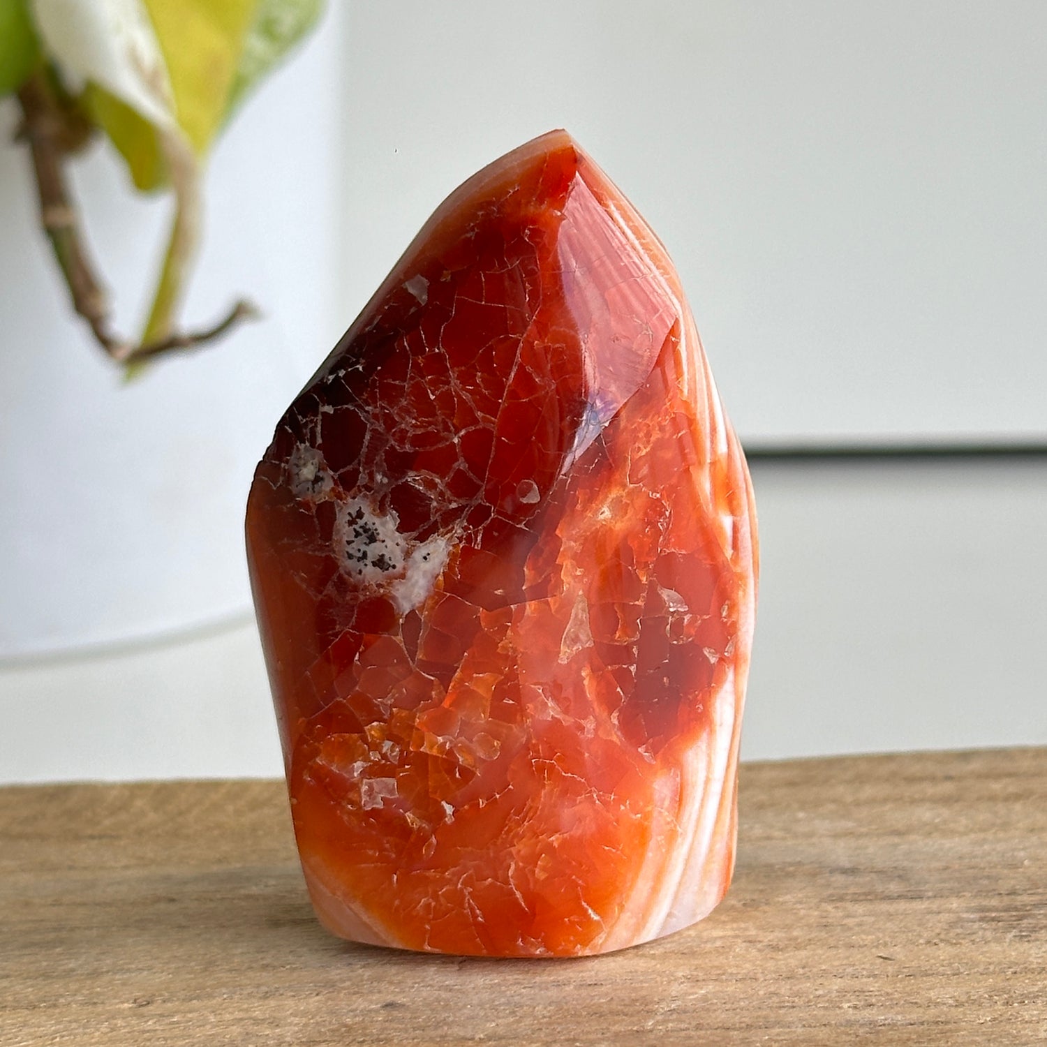 Carnelian Flame 6.9cm