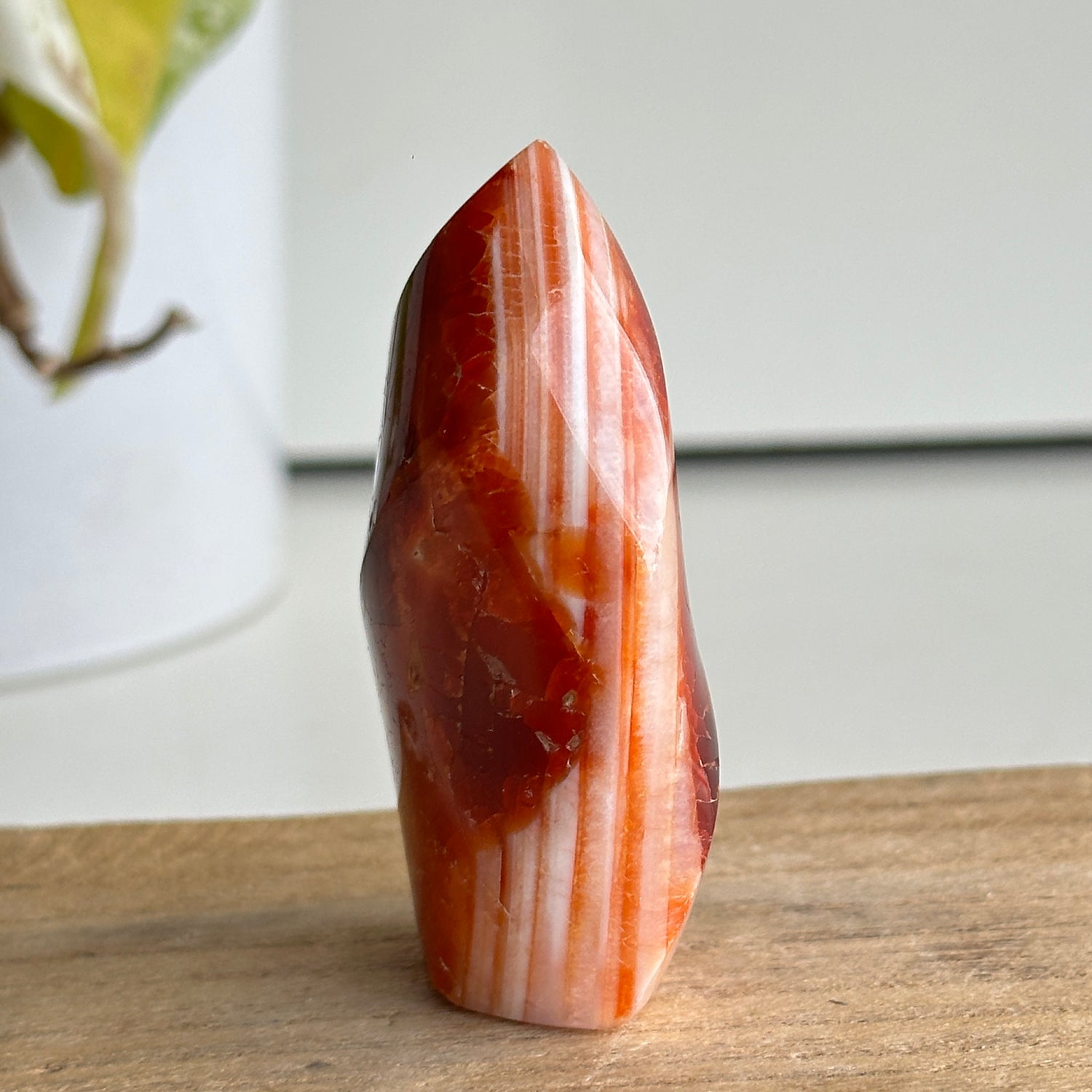 Carnelian Flame 6.9cm