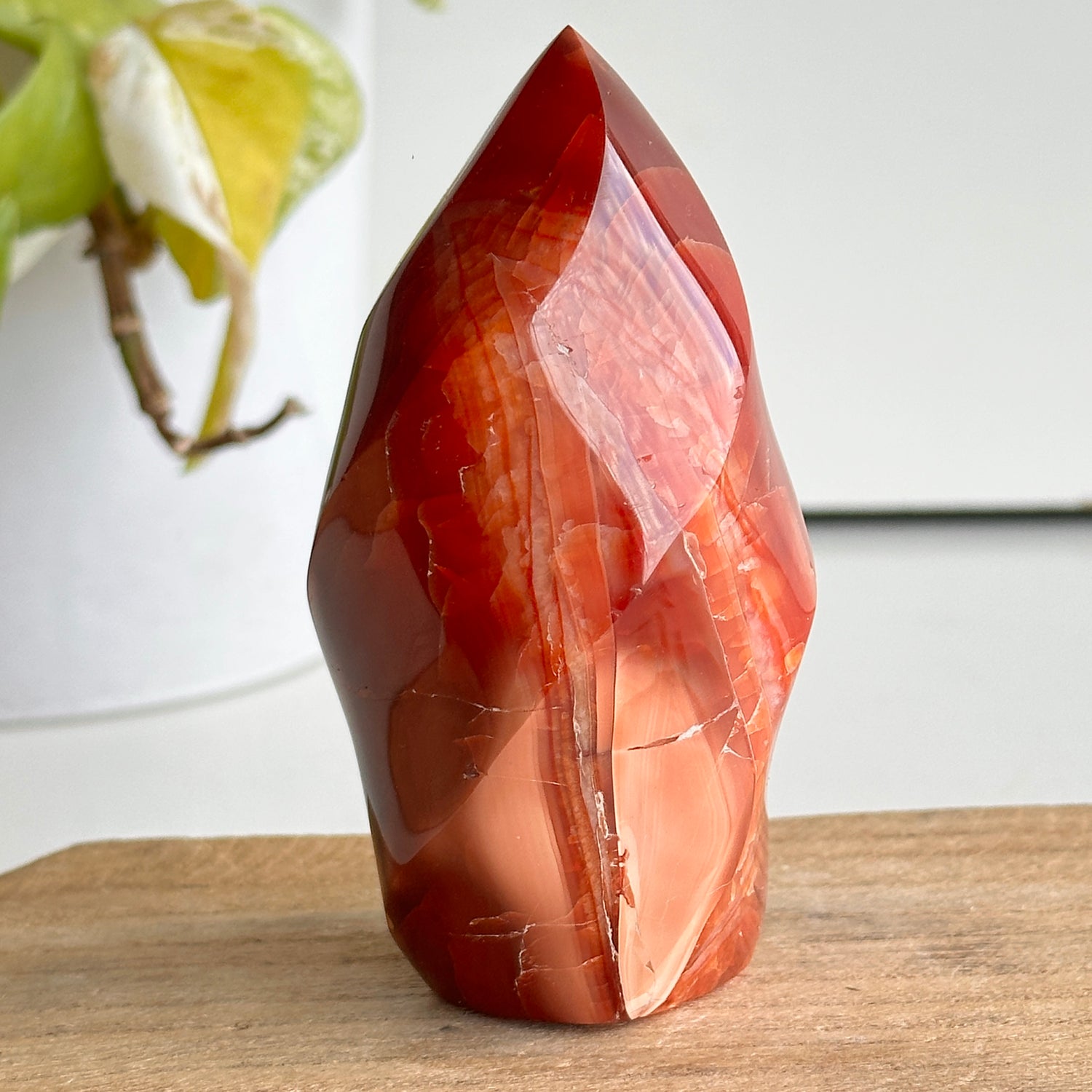 Carnelian Flame 9.7cm
