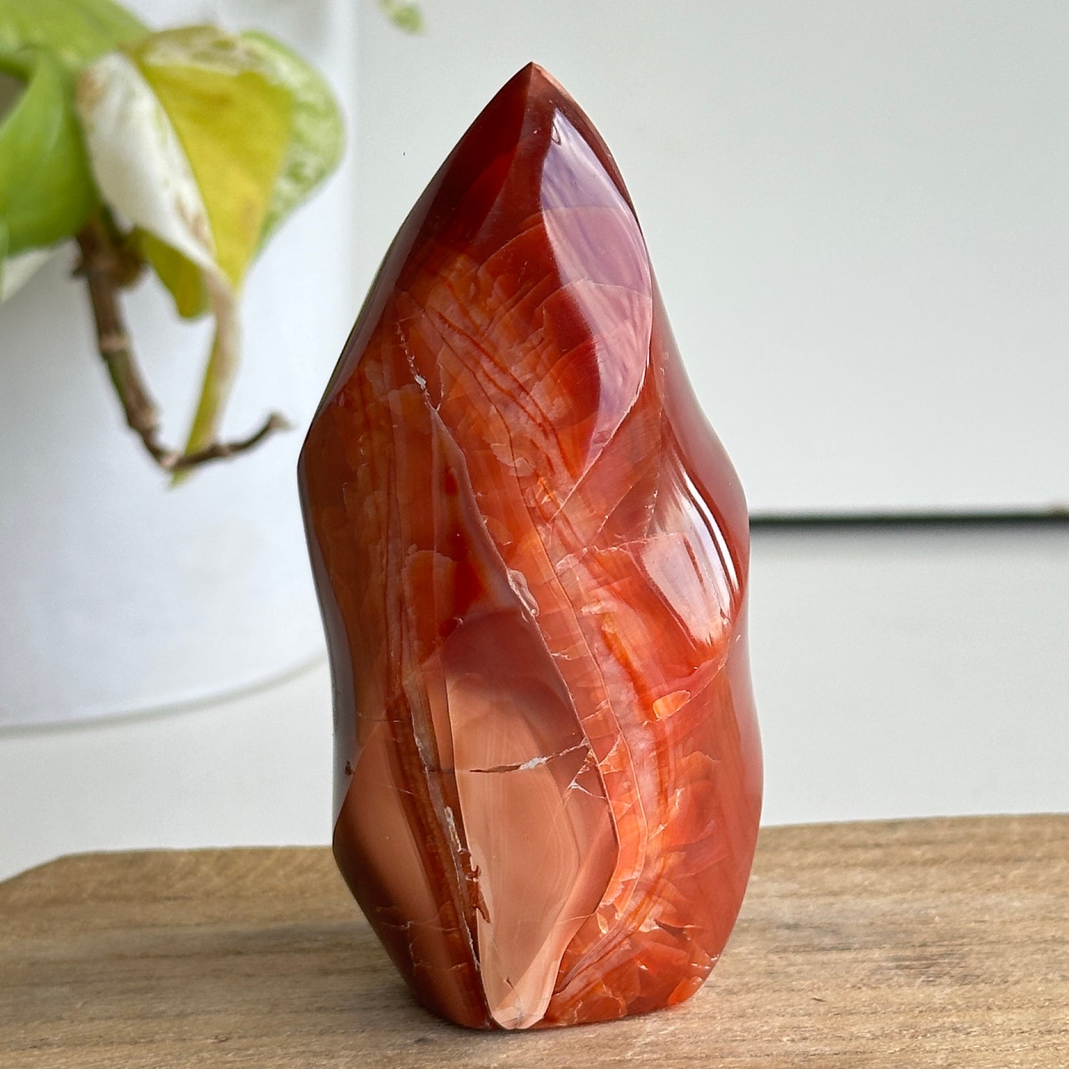 Carnelian Flame 9.7cm