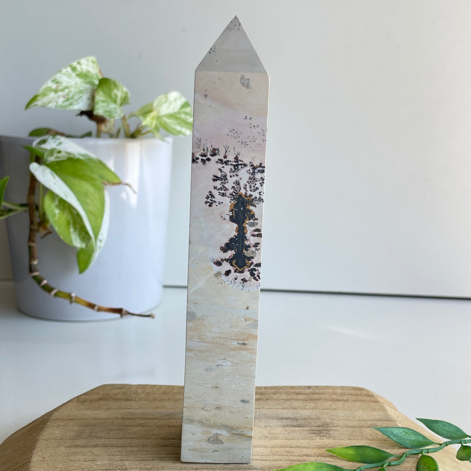 Picture Jasper Obelisk 16.9cm