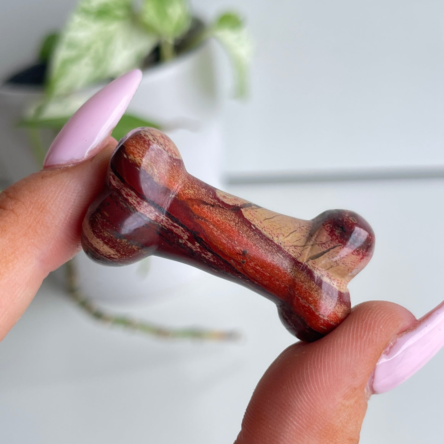 Crystal Dog Bone