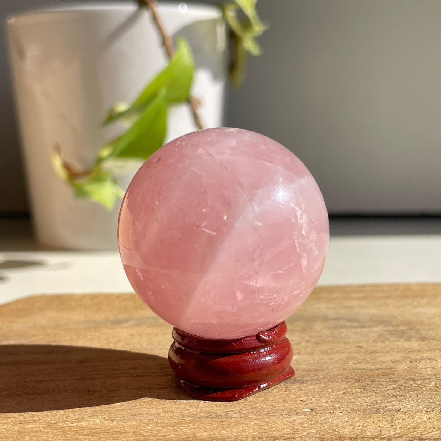 Rose Quartz Sphere 4.1cm
