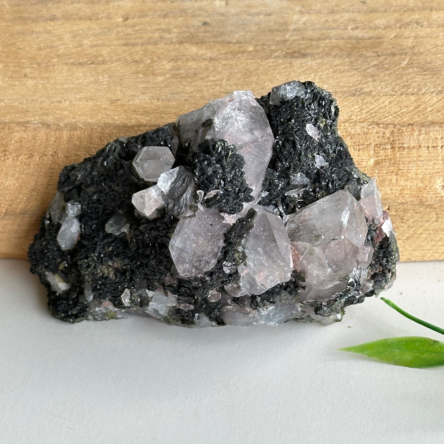 Epidote & Quartz Cluster 158g