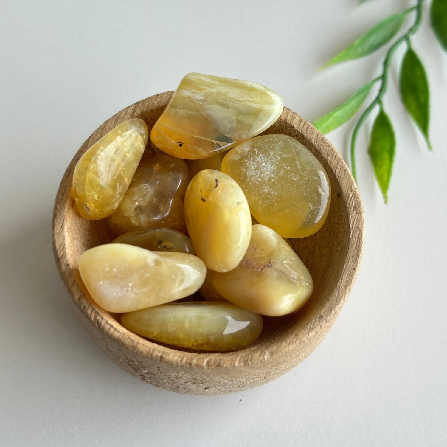 Yellow Opal Tumble