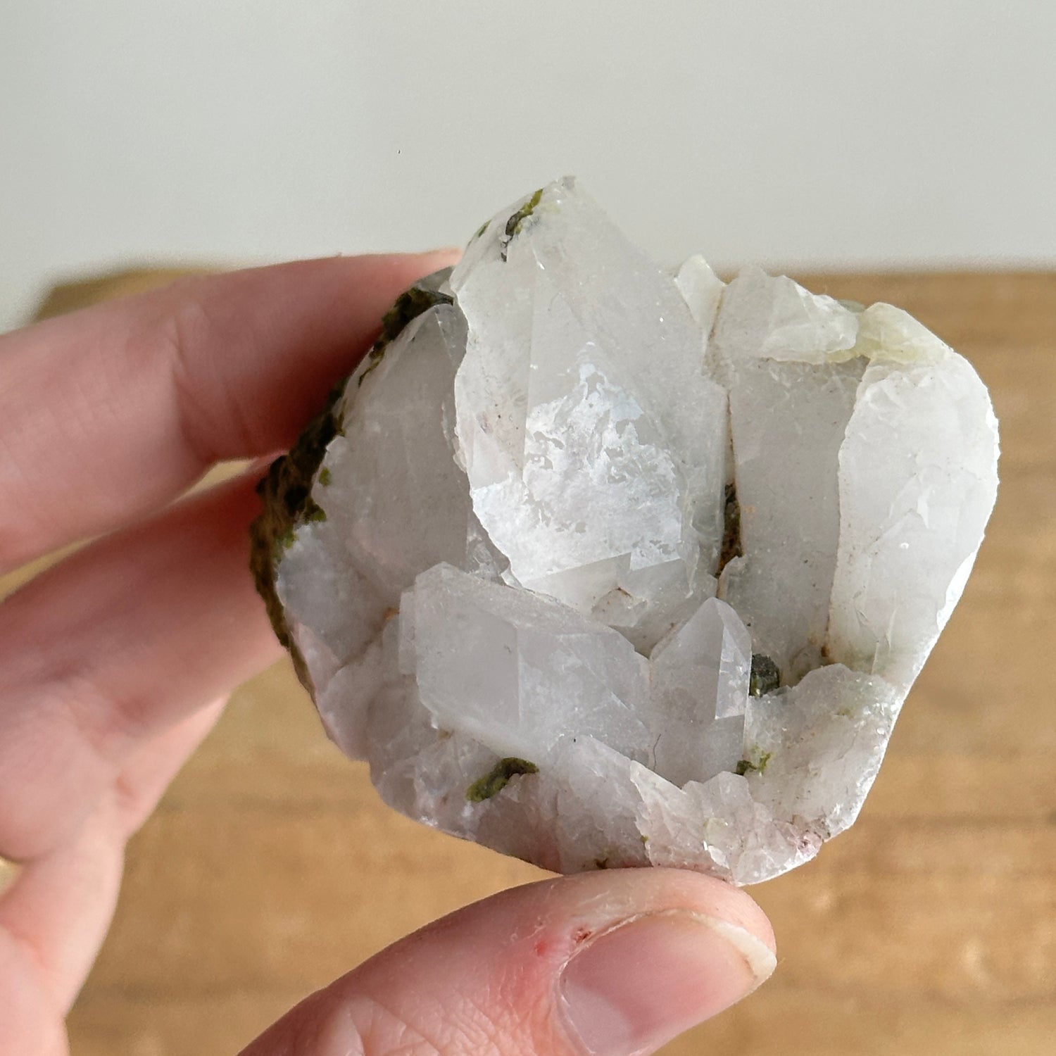 Epidote & Quartz Cluster 90g
