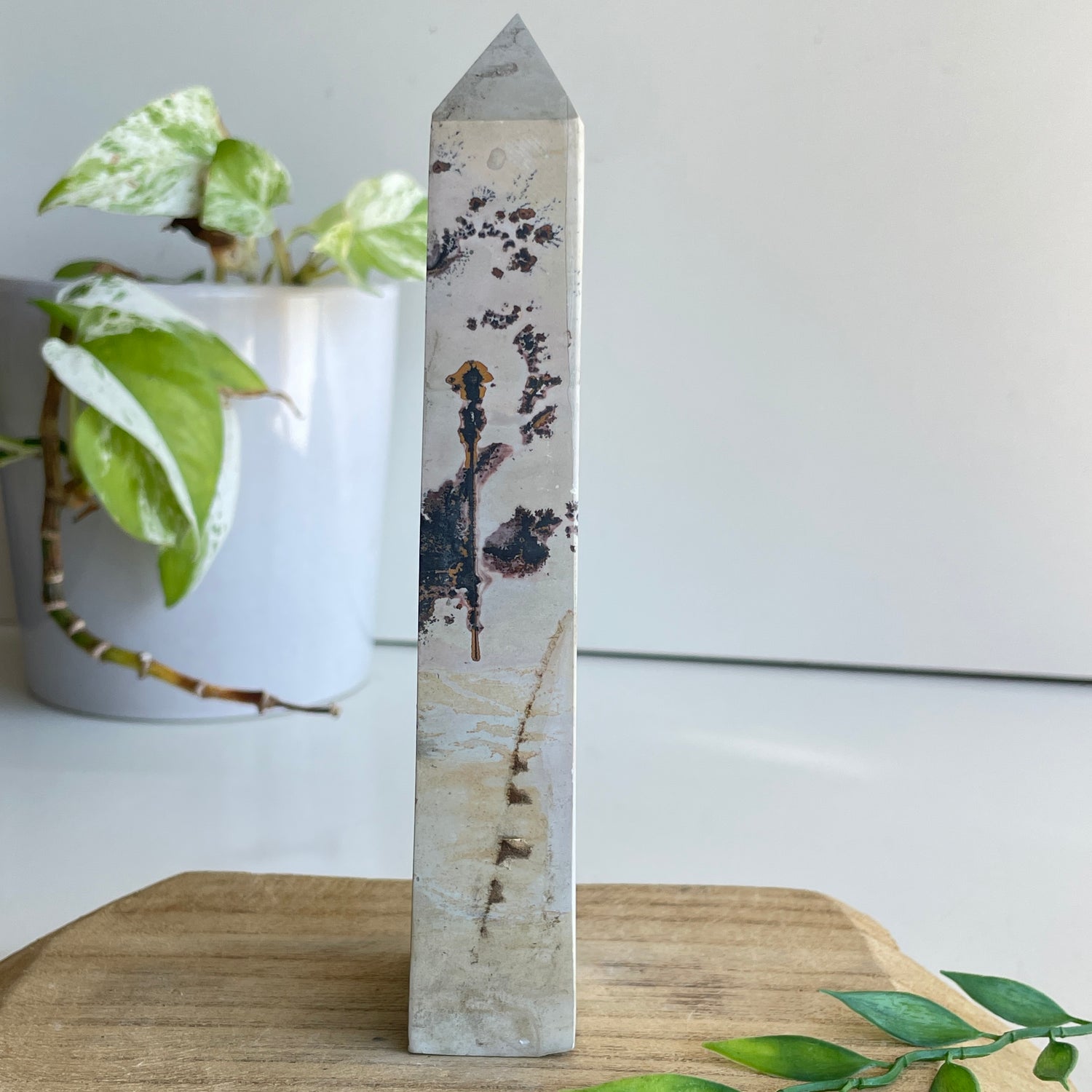 Picture Jasper Obelisk 16.2cm