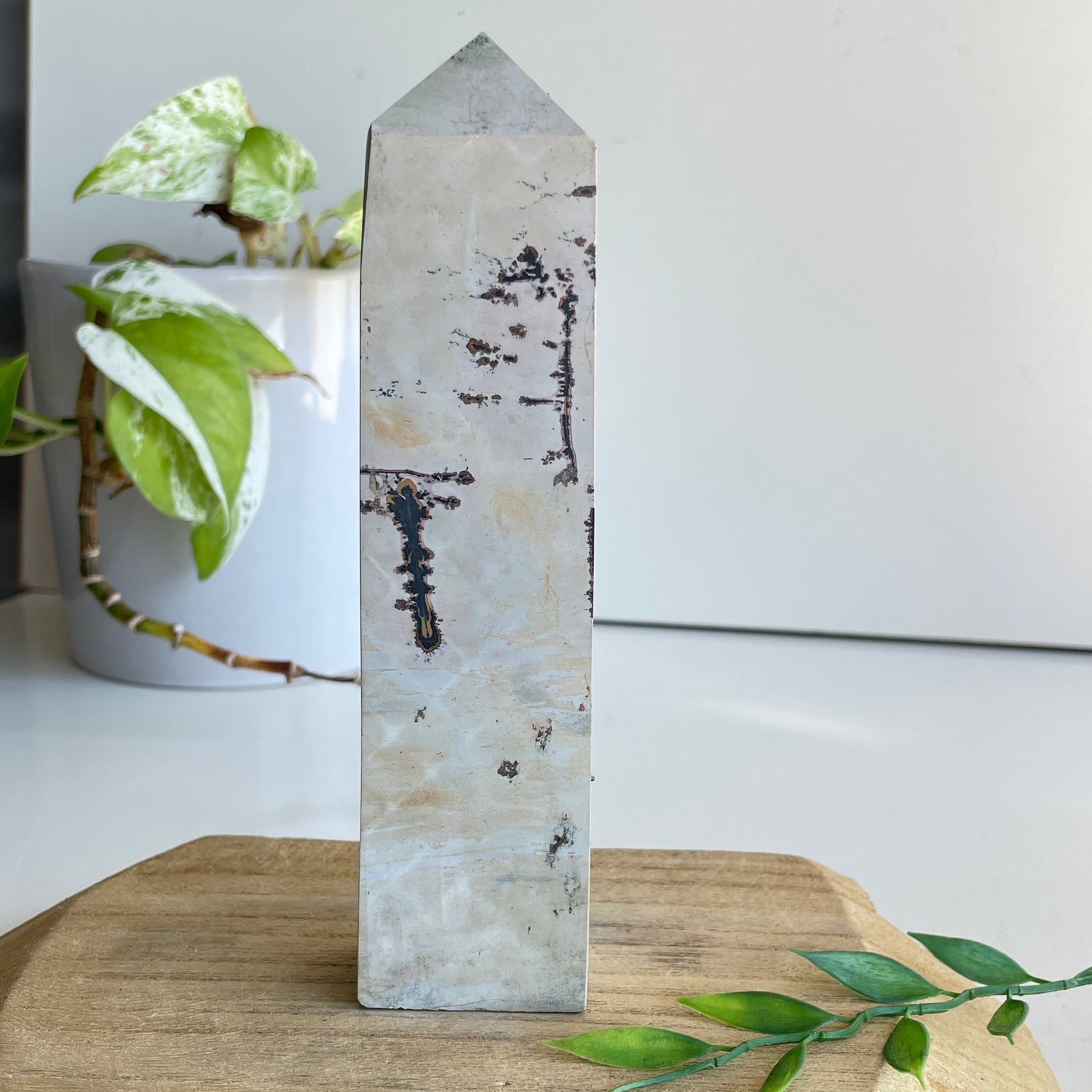 Picture Jasper Obelisk 16.2cm