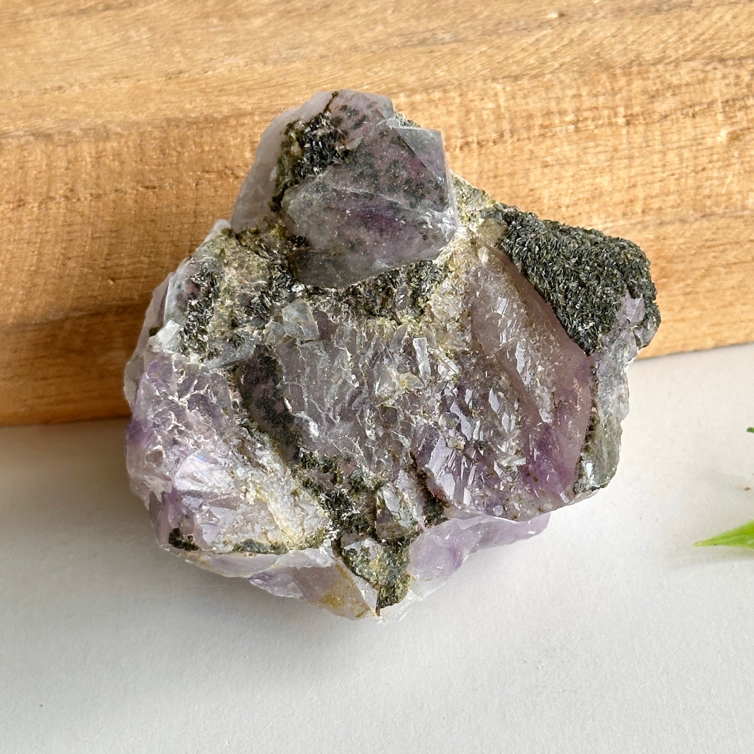 Epidote & Quartz Cluster 104g