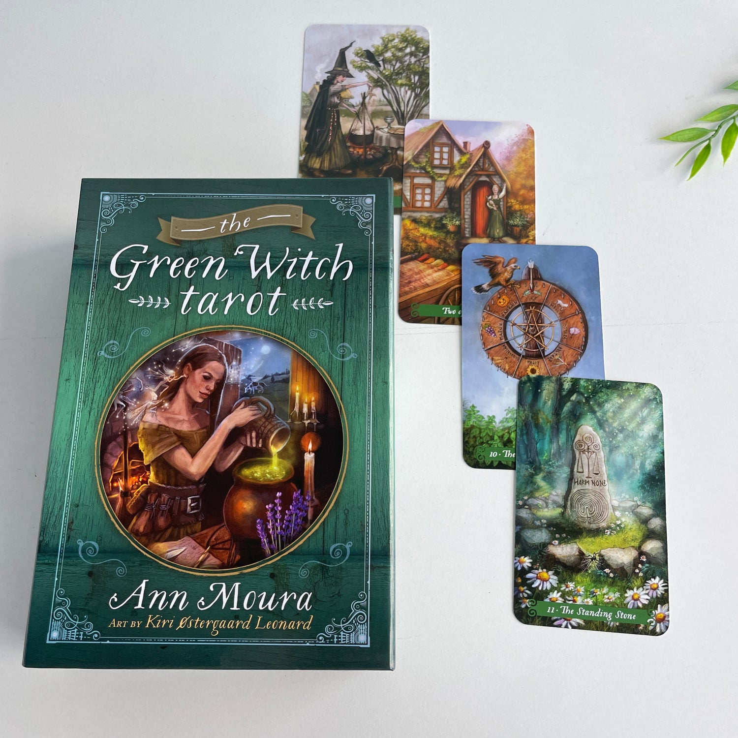 The Green Witch Tarot Cards Ann Moura