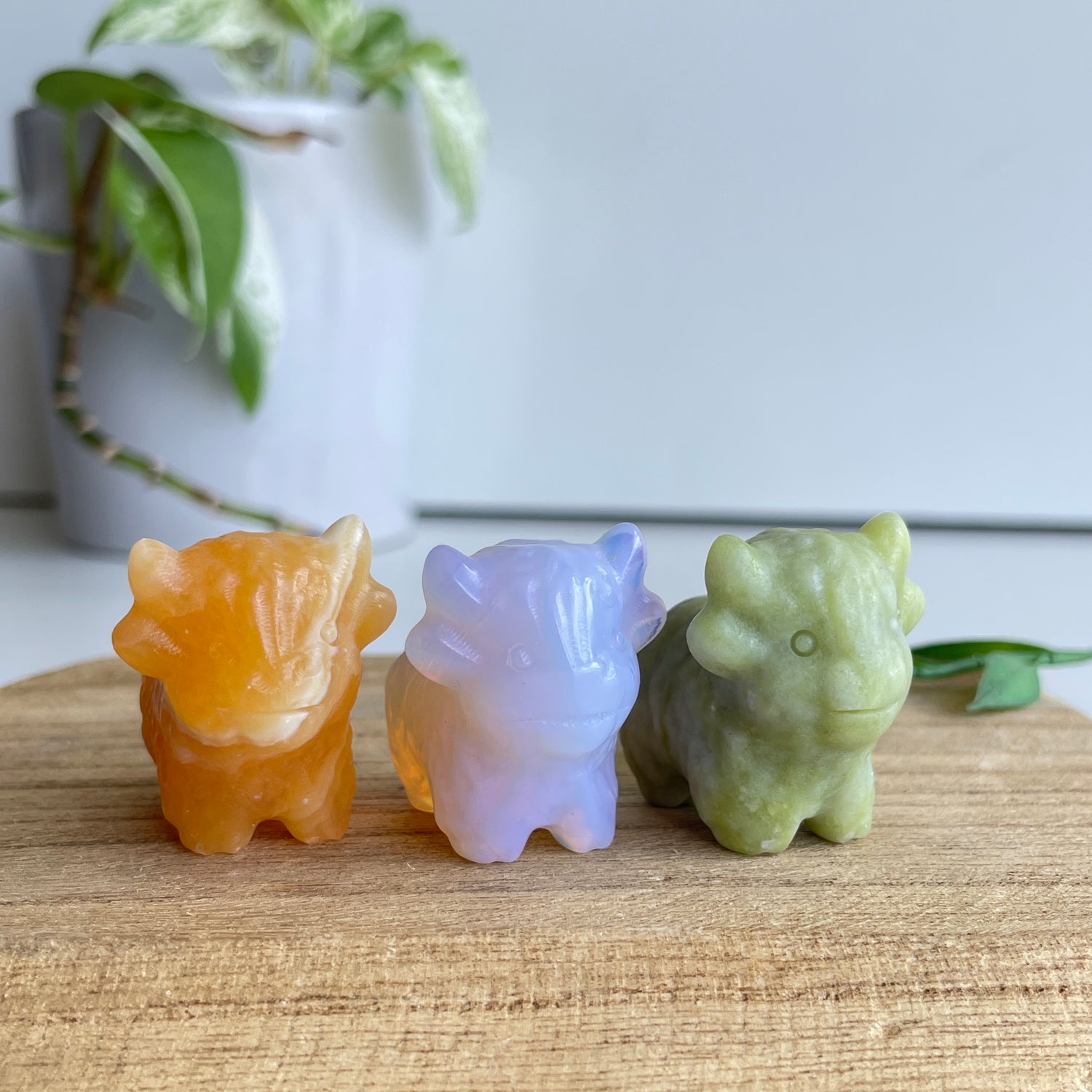 Crystal Mini Highland Cow