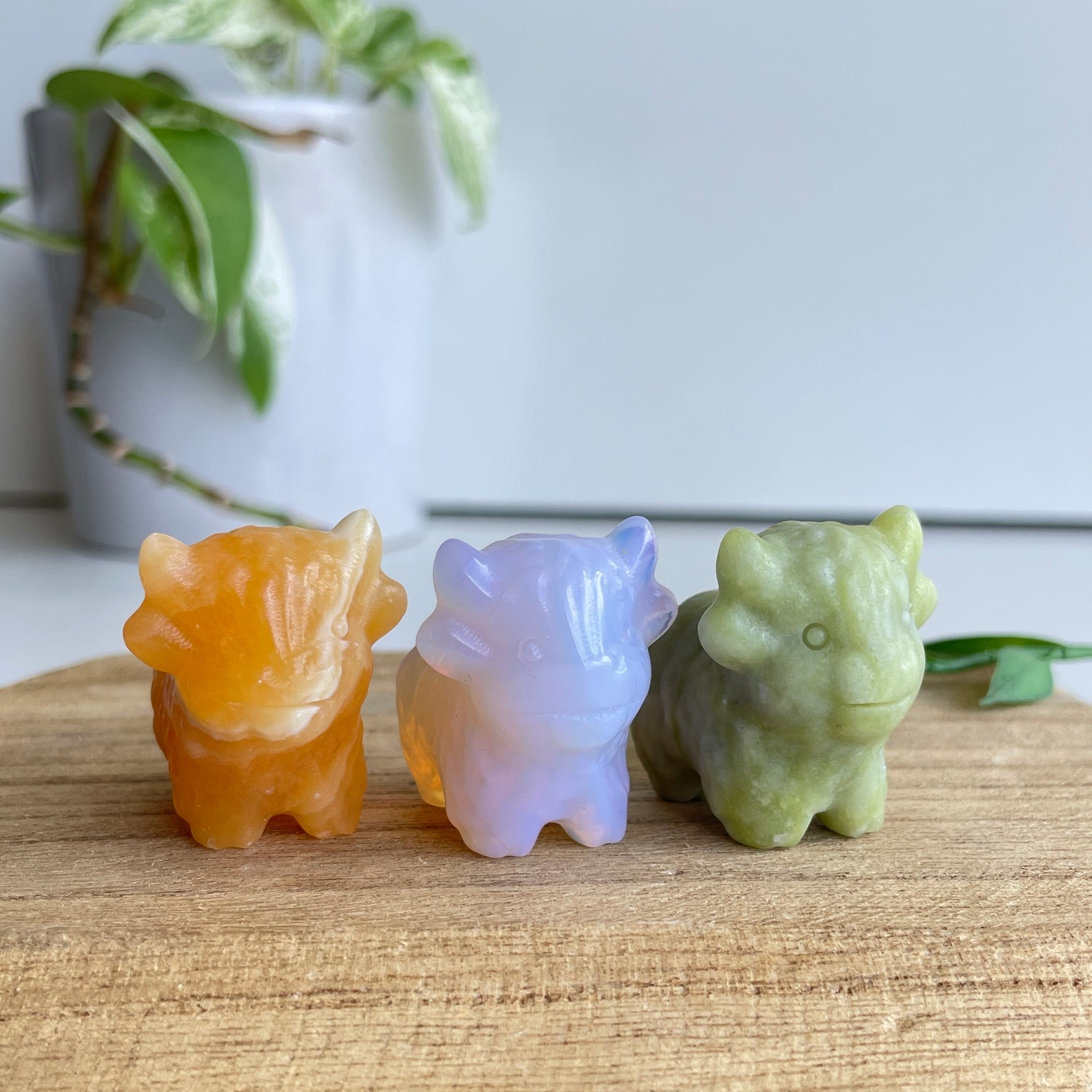 Crystal Mini Highland Cow