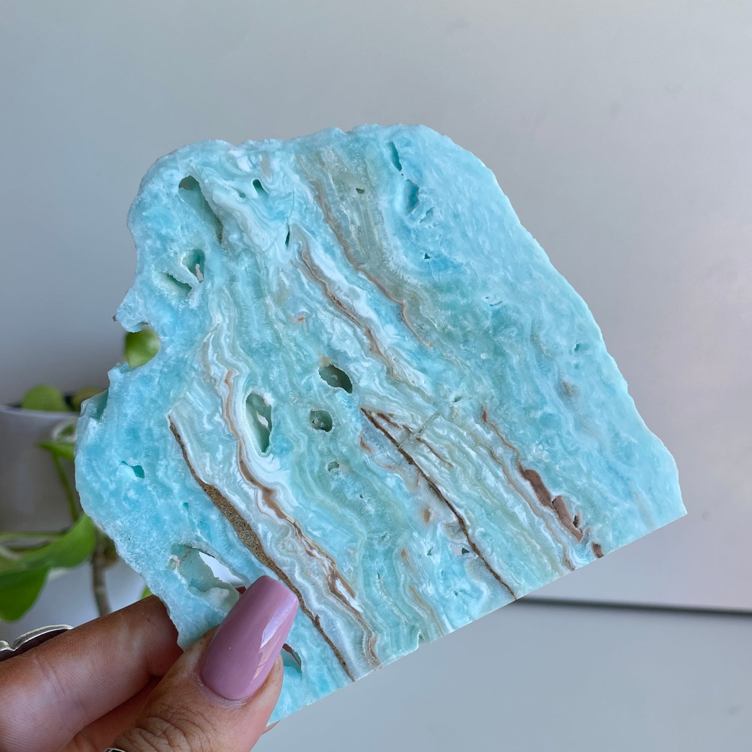 Aragonite Slice 188g