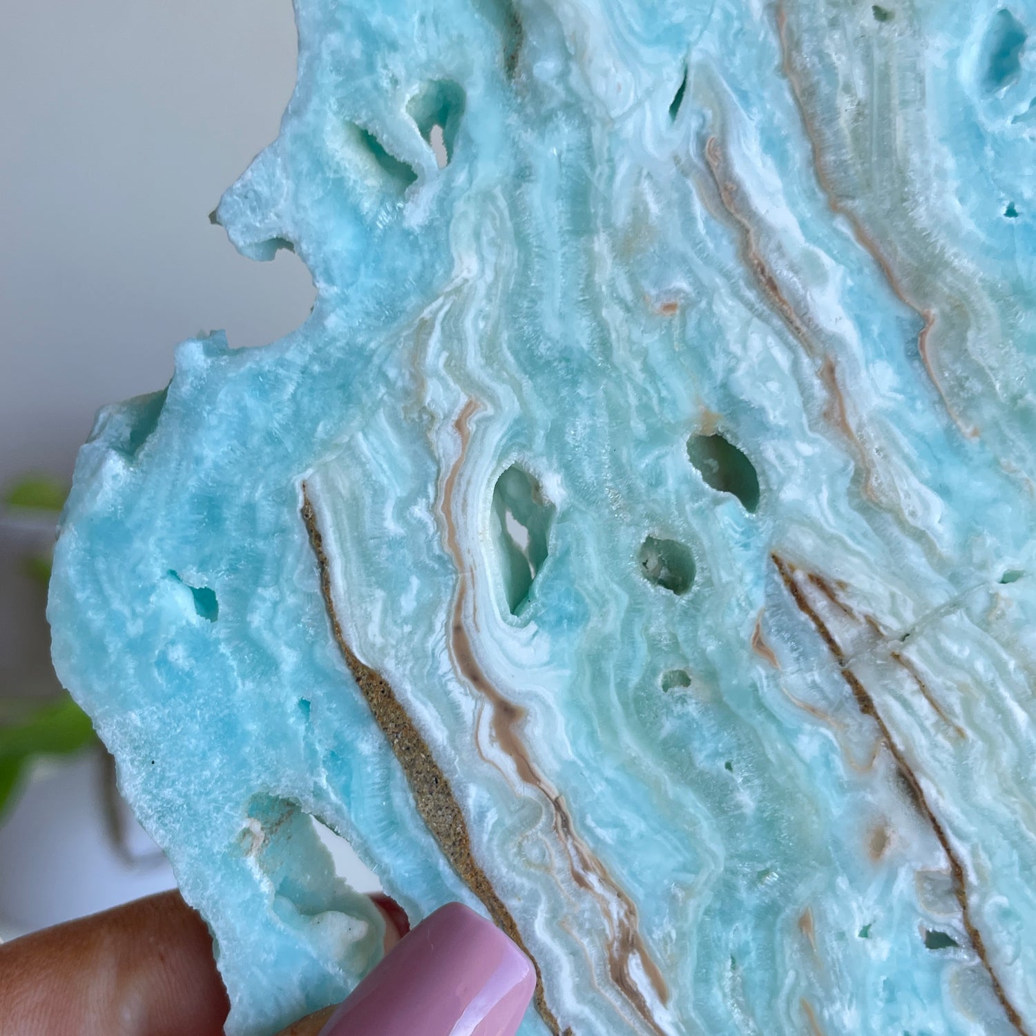 Aragonite Slice 188g