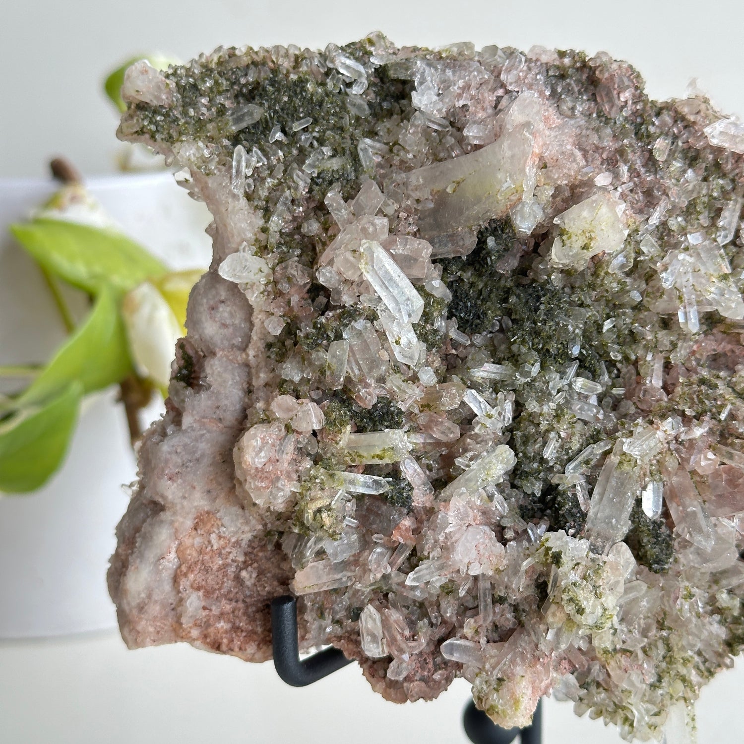 Epidote & Quartz Cluster 778g
