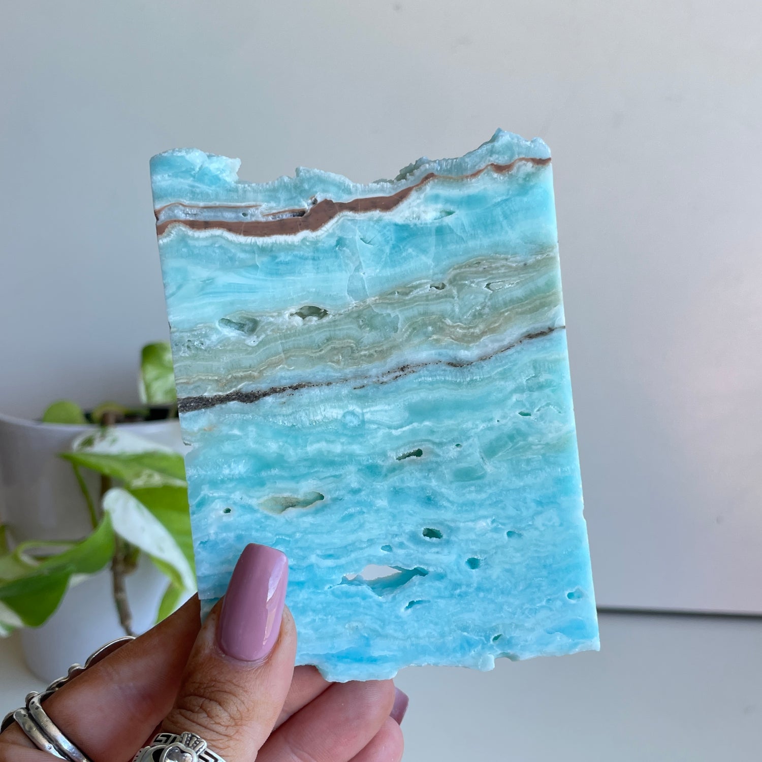 Aragonite Slice 178g
