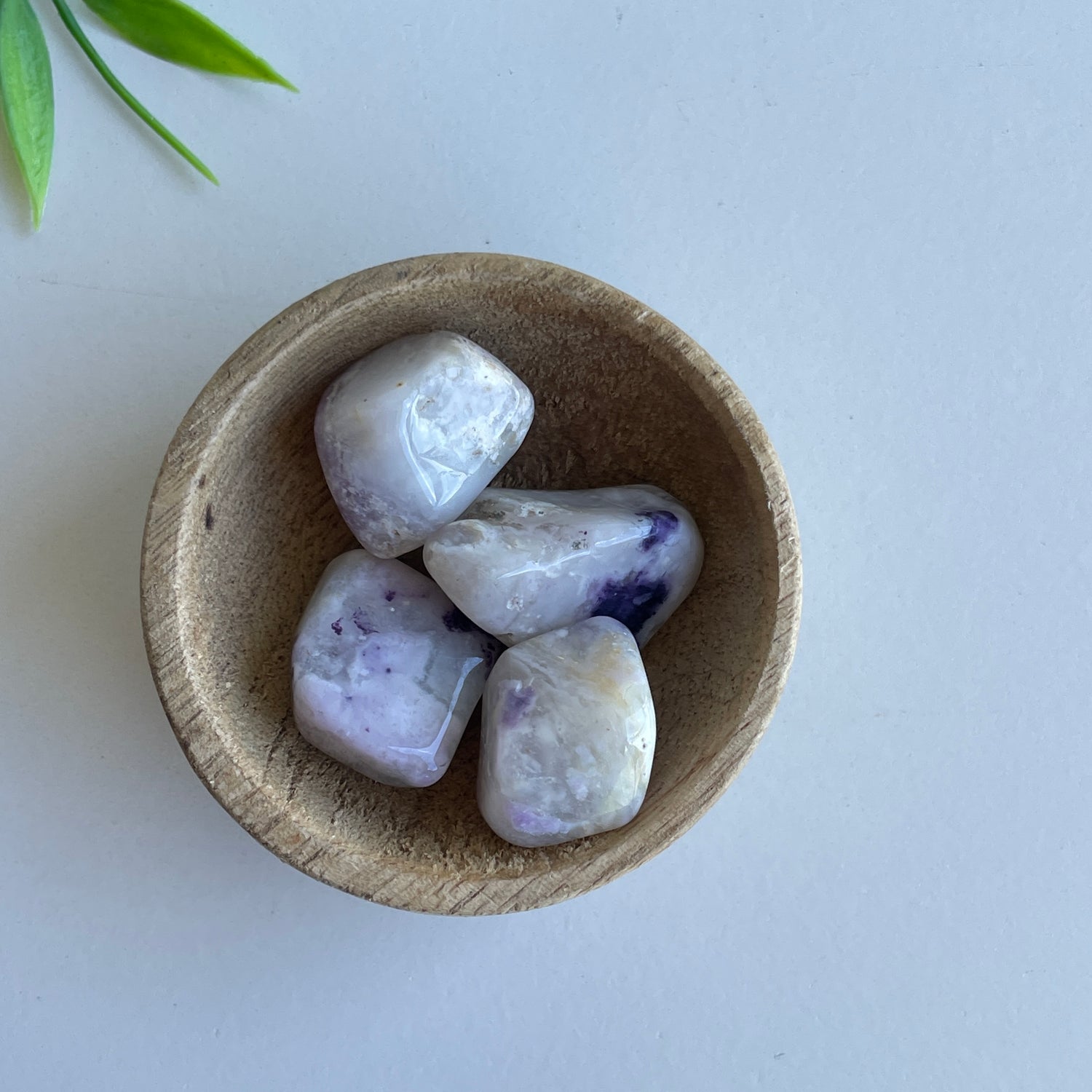 Violet Flame Opal Tumbled