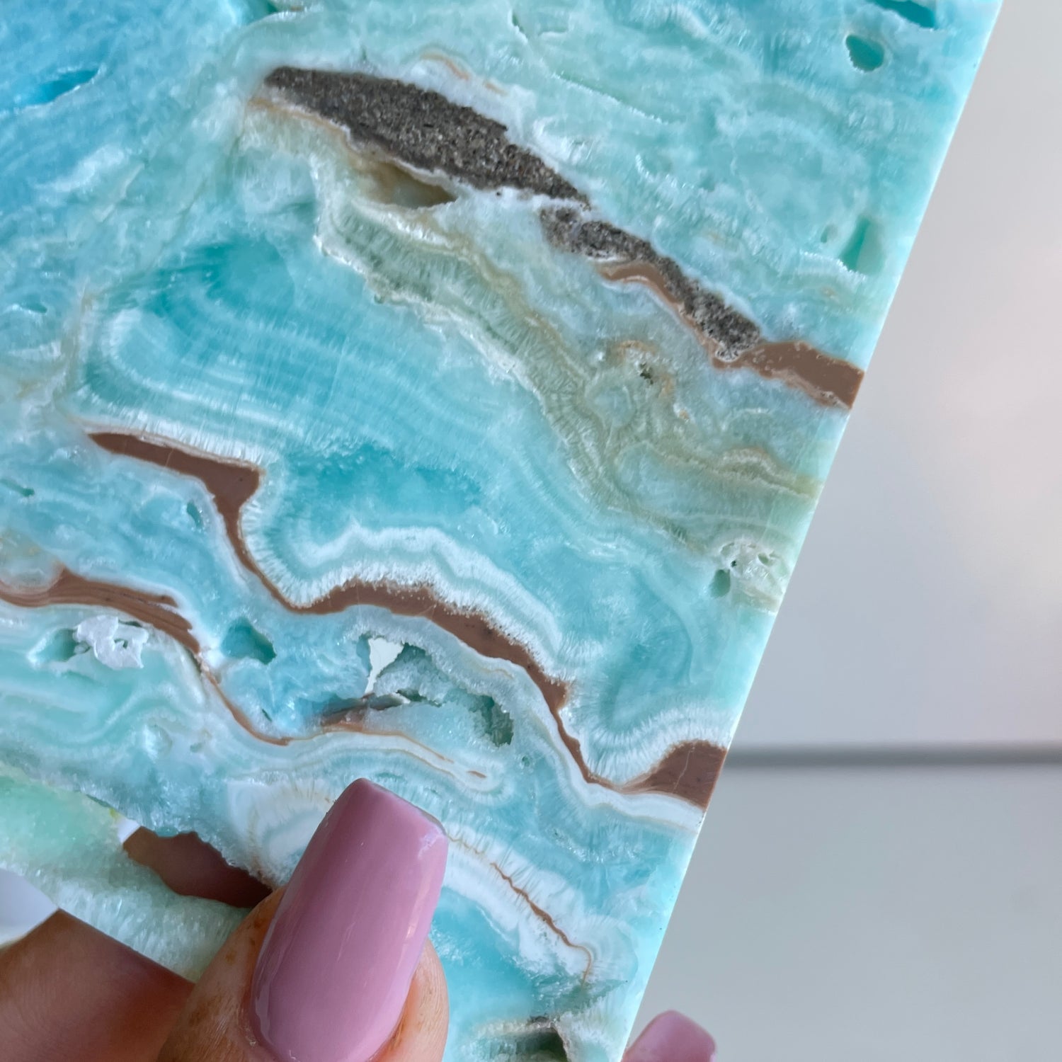 Aragonite Slice 214g