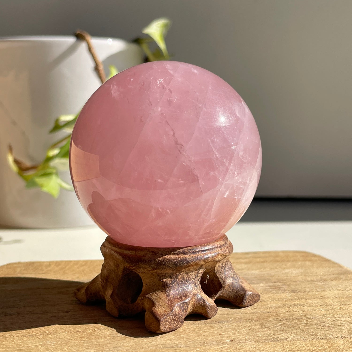 Rose Quartz Sphere 6.2cm