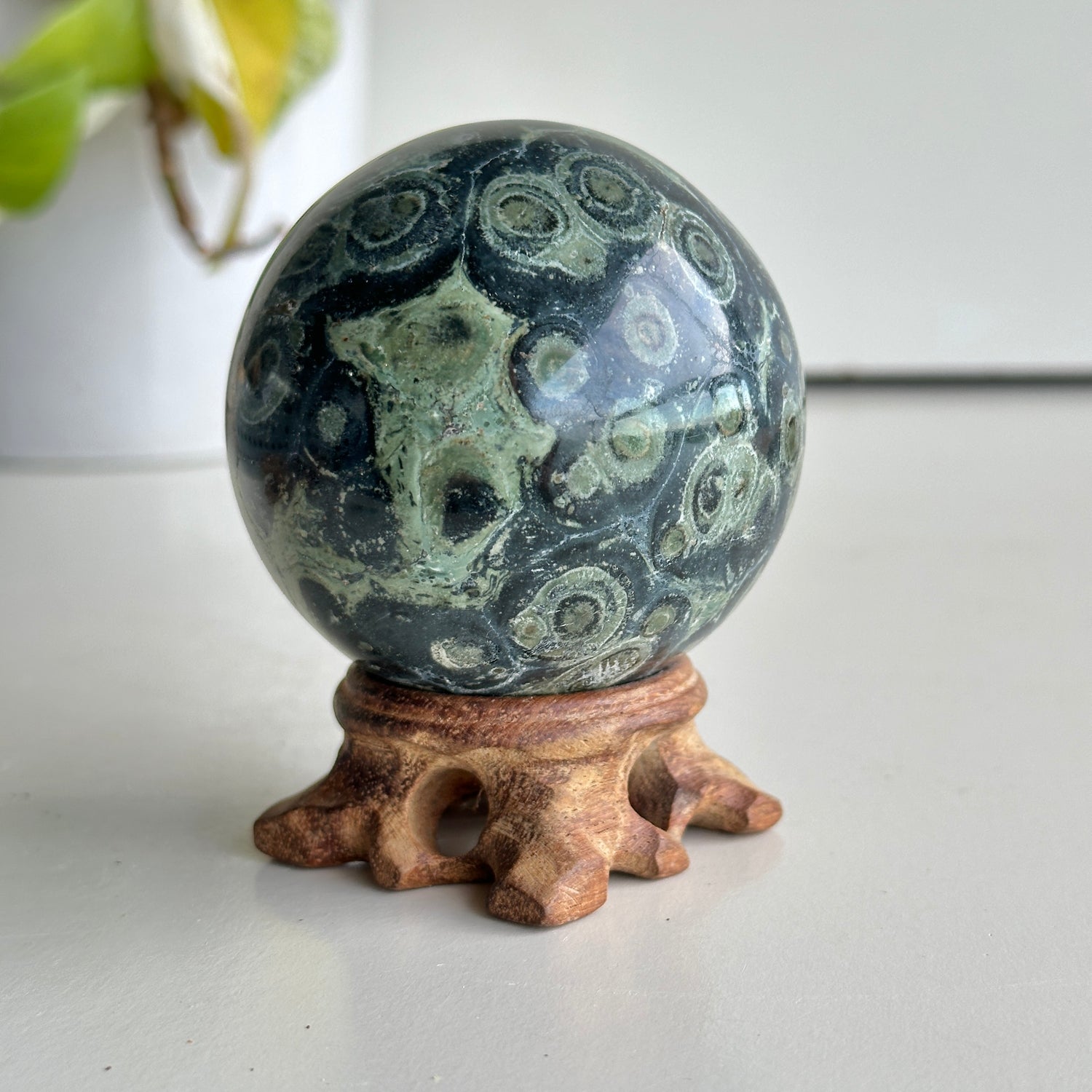 Kambaba Jasper Sphere 6.6cm