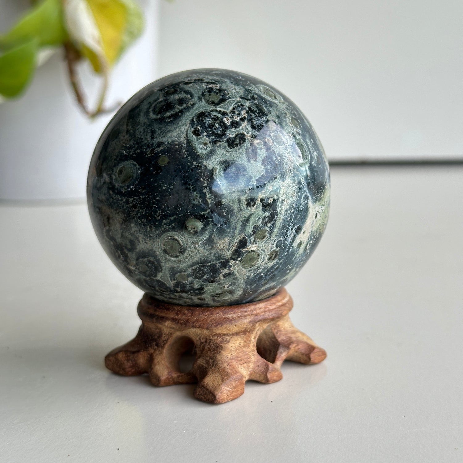 Kambaba Jasper Sphere 6.6cm