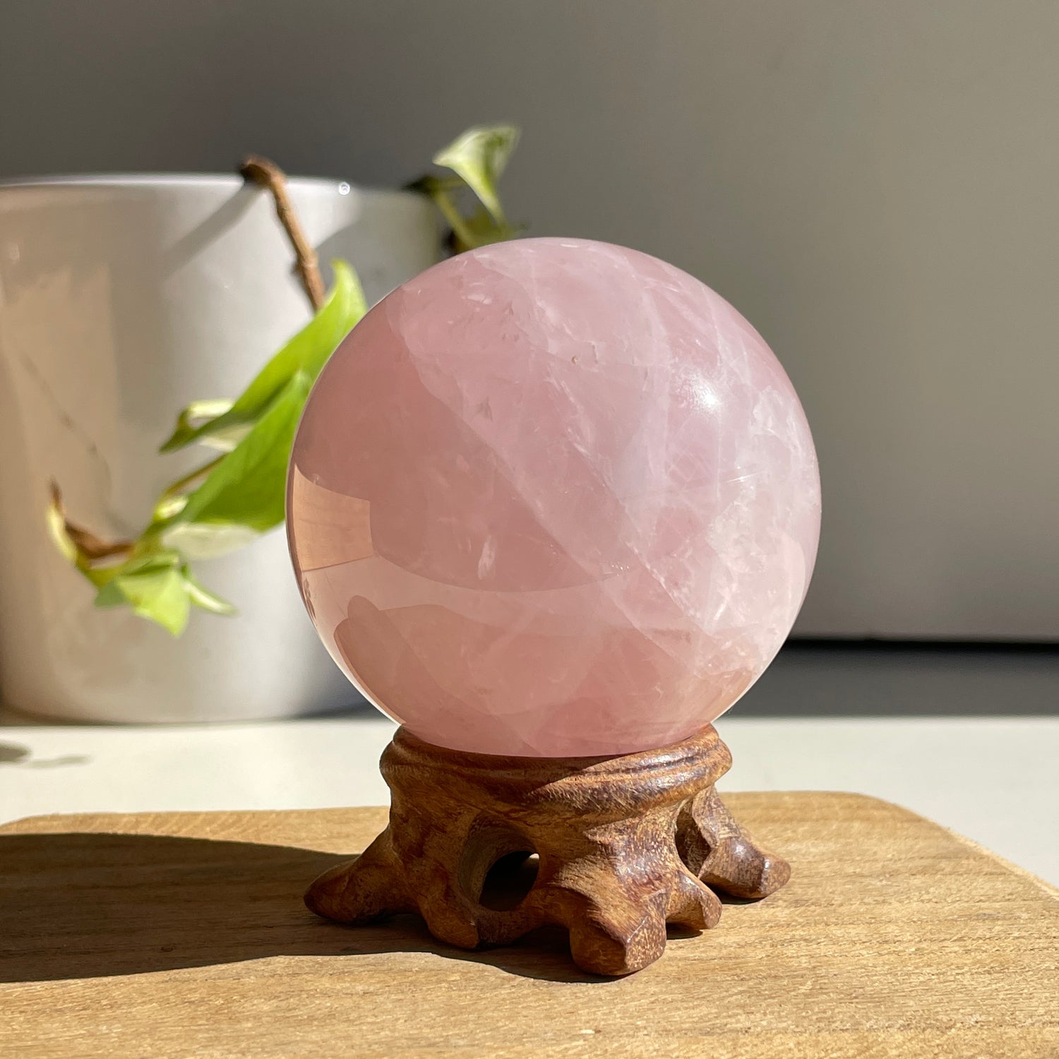 Rose Quartz Sphere 6.5cm