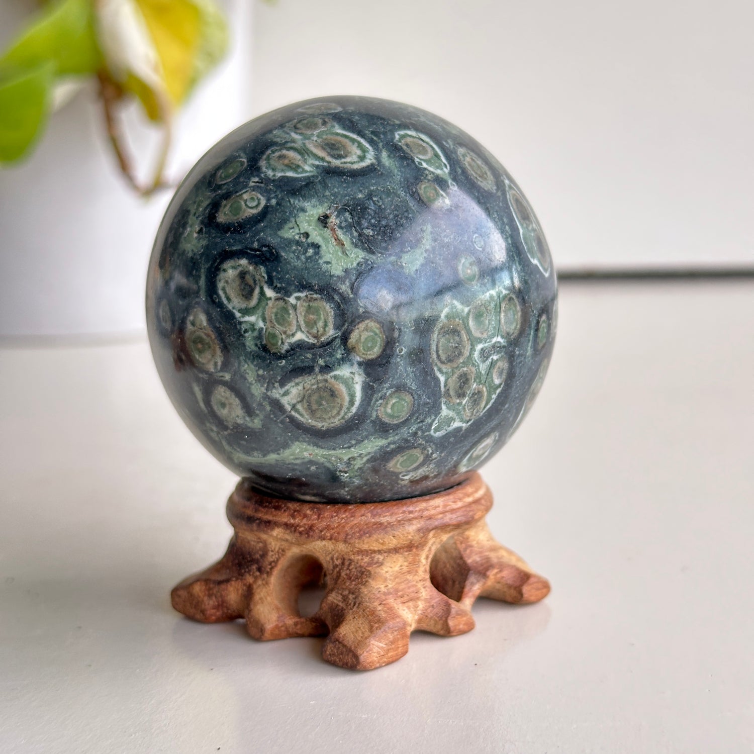 Kambaba Jasper Sphere 6.6cm