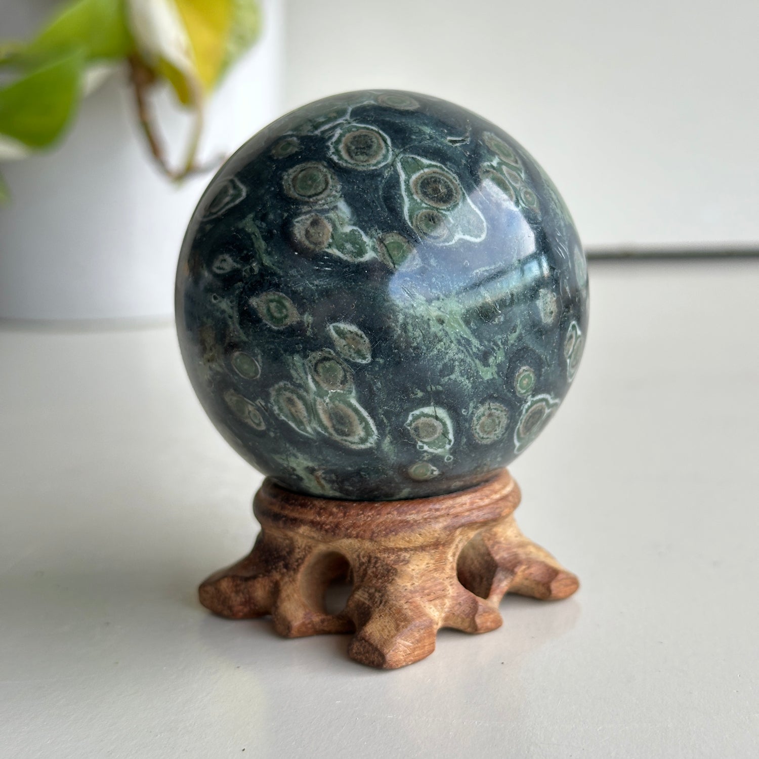 Kambaba Jasper Sphere 6.6cm