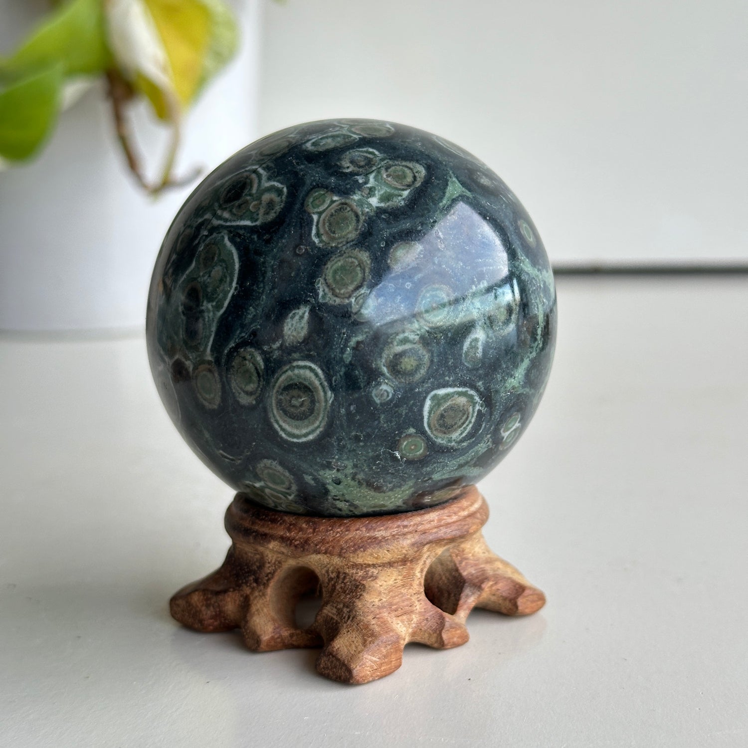Kambaba Jasper Sphere 6.6cm