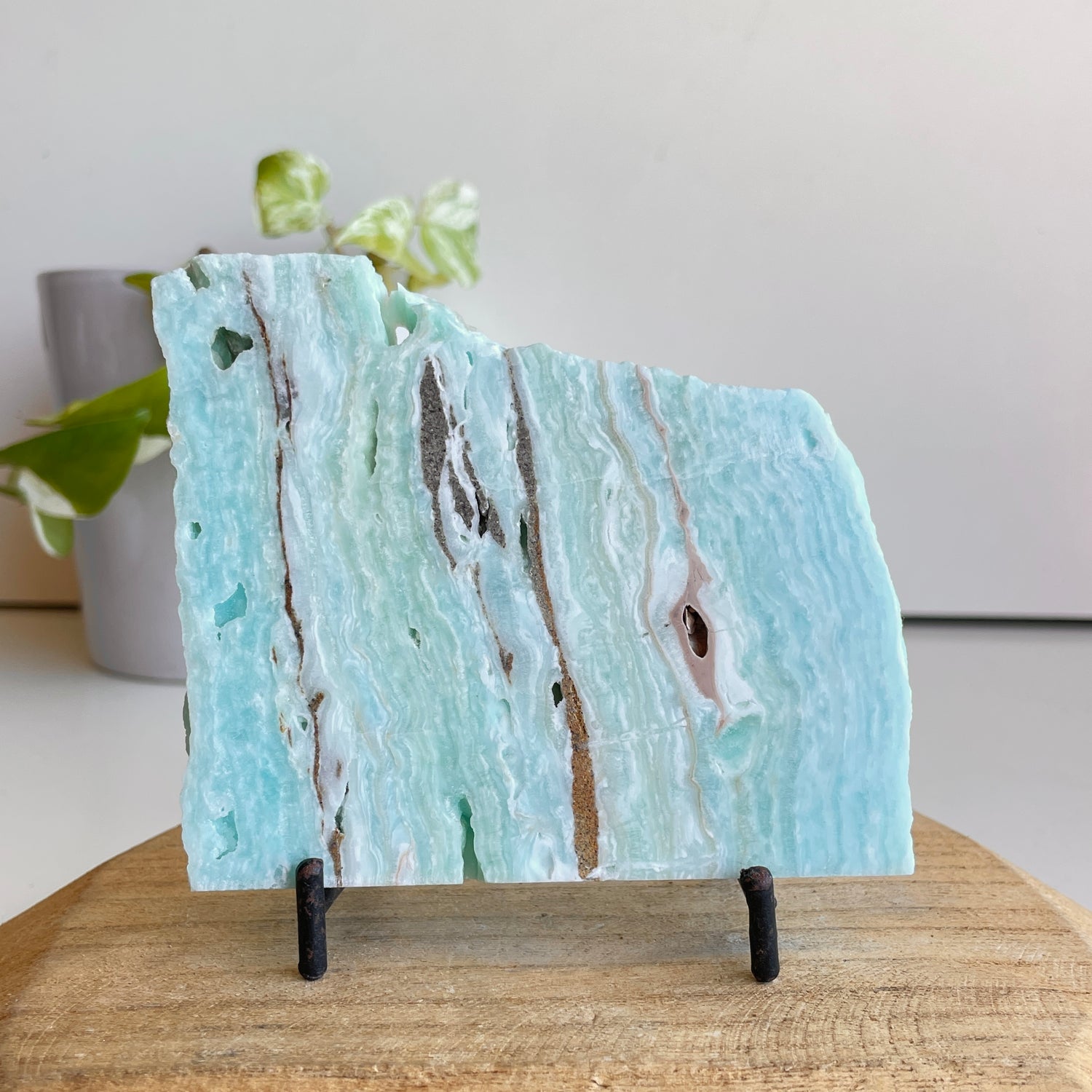 Aragonite Slice 212g